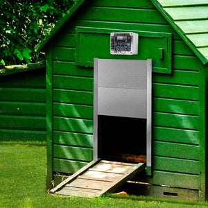 Automatic Chicken Coop Door Opener Cage Closer Timer and Light Sensor