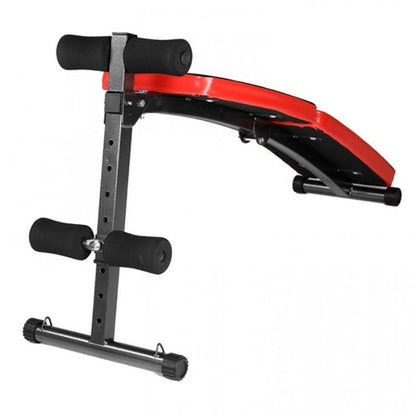 Incline Ab Sit Up Bench with Resistance bands Powertrain