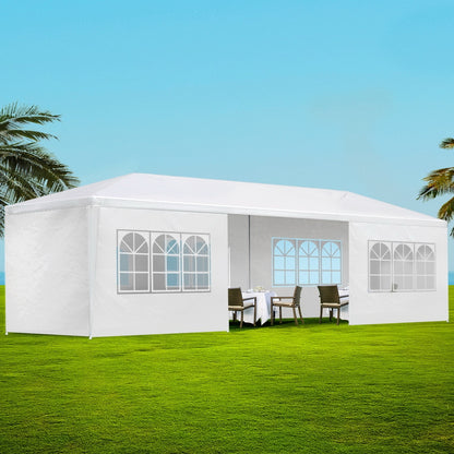 Gazebo 3x9 Outdoor Marquee 8 Wall Panels

If you've ever organised an outdoor wedding, staged an all-weather marquee event, gone on a field trip, or prepared for a market weekend, you know the importance of proper planning for unpredictable situations. One crucial factor in planning is the weather, which can be a challenge. Luckily, the INSTAHUT Gazebo is designed to withstand unpredictable weather and ensure the success of your event.