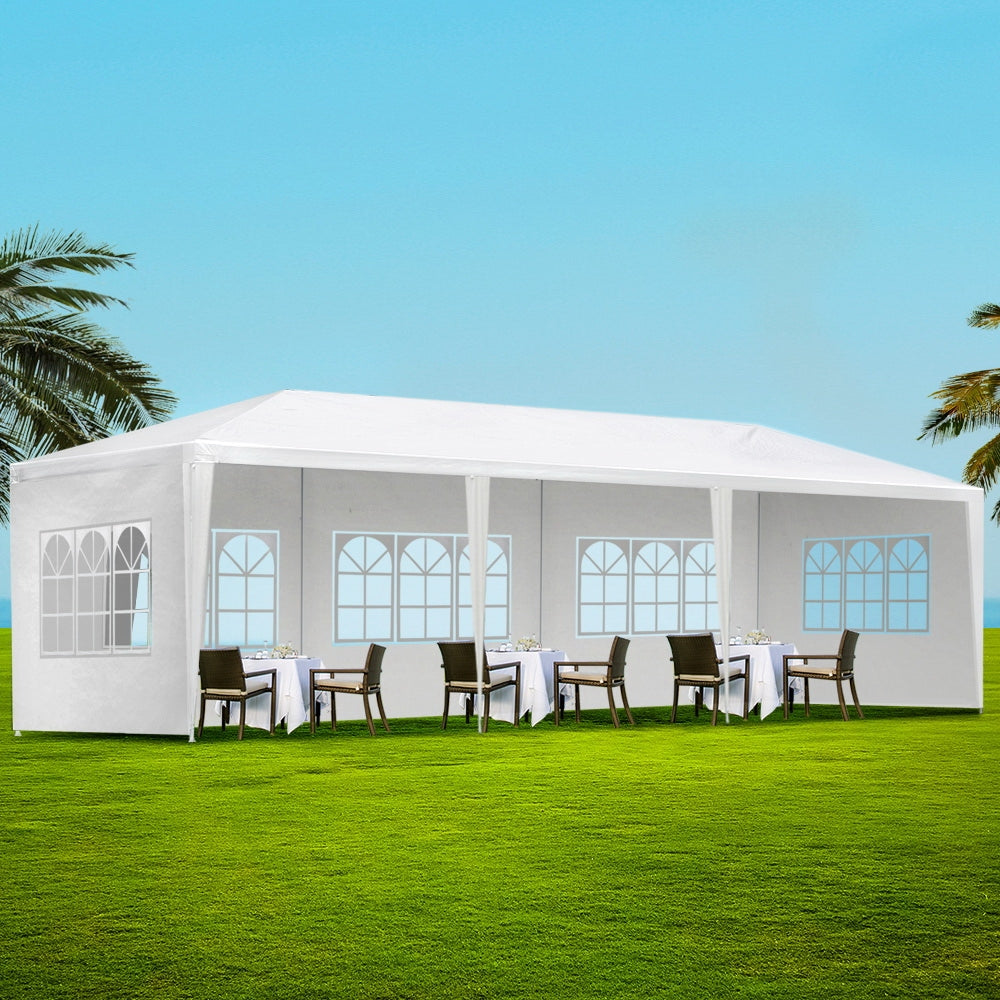 Gazebo 3x9 Outdoor Marquee Party Wedding

Are you planning an outdoor wedding, all-weather marquee event, field trip, sports day, or market weekend? As an industry expert, I understand the importance of proper planning and preparing for the unpredictable. With an INSTAHUT Gazebo, you can rest assured that your event will be well-protected from any weather conditions. In fact, our gazebos can withstand anything Mother Nature throws at them, making them the perfect choice for any outdoor event.