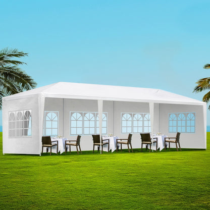Gazebo 3x9 Outdoor Marquee Party Wedding

Are you planning an outdoor wedding, all-weather marquee event, field trip, sports day, or market weekend? As an industry expert, I understand the importance of proper planning and preparing for the unpredictable. With an INSTAHUT Gazebo, you can rest assured that your event will be well-protected from any weather conditions. In fact, our gazebos can withstand anything Mother Nature throws at them, making them the perfect choice for any outdoor event.