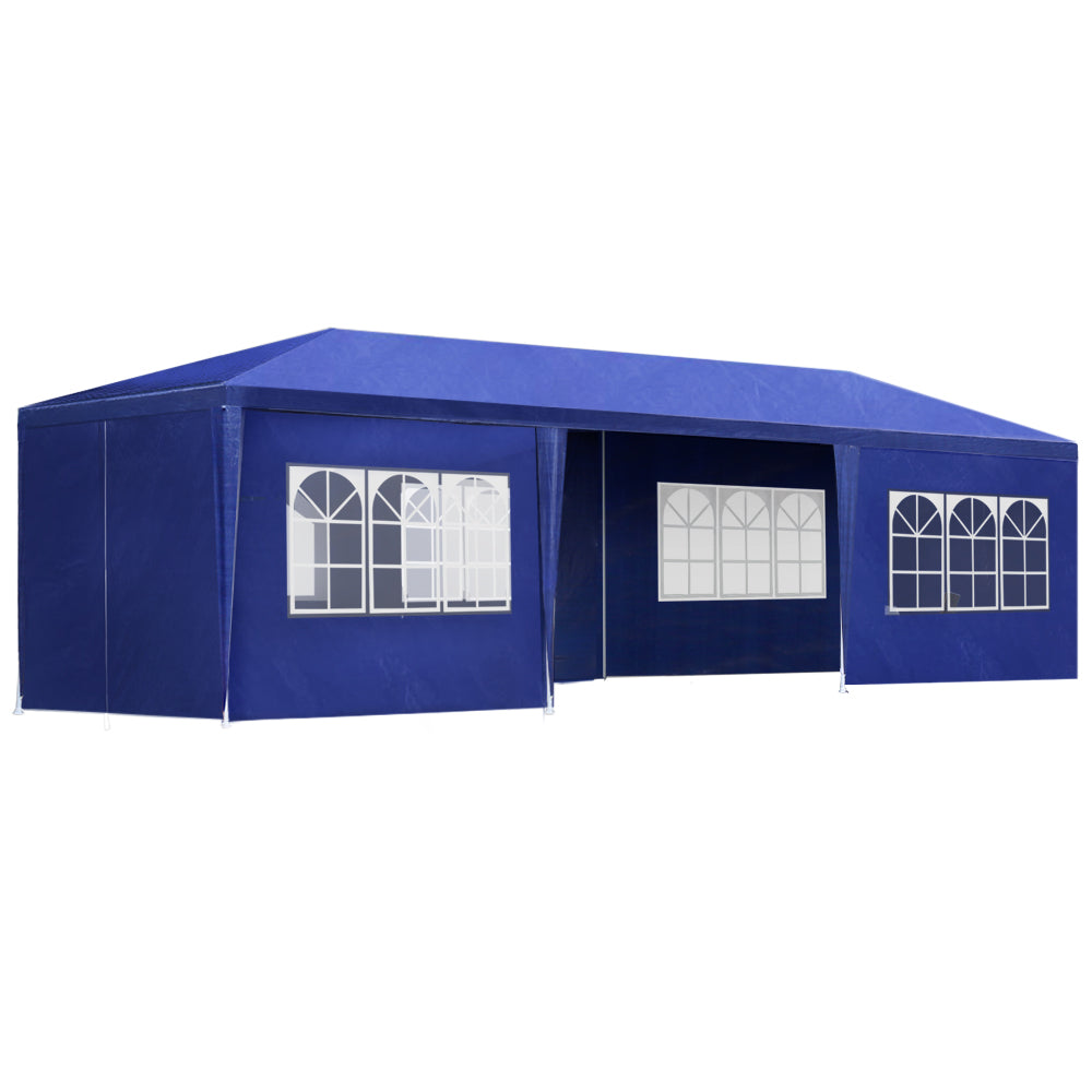 Instahut Gazebo 3x9 Outdoor Marquee Wedding Gazebos Tent Canopy Camping Tent Blue

The Instahut Gazebo 3x9 is a versatile and durable outdoor canopy tent perfect for weddings, camping, or any outdoor event. With its blue colour and generous size of 3x9, it offers ample shade and protection from the elements. Constructed with high-quality materials, it will provide long-lasting use for all your outdoor occasions.