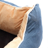 PaWz Pet Bed Mattress Dog Cat Pad Mat Puppy Cushion Soft Warm Washable L Blue