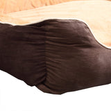 PaWz Pet Bed Mattress Dog Cat Pad Mat Puppy Cushion Soft Warm Washable L Brown
