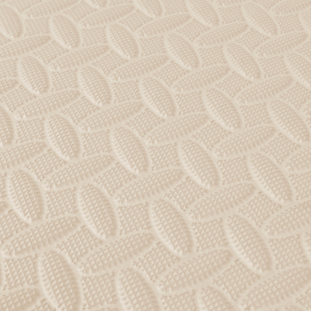 Bopeep Kids Play Mat Floor Baby Crawling Mats Foldable Waterproof Carpet White