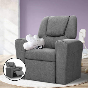 Luxury Kids Recliner Chair  Fabric Armchair