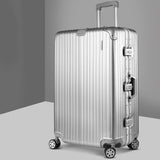 28" Aluminium Luggage Trolley - Silver