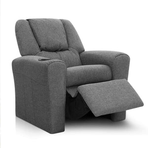 Luxury Kids Recliner Sofa Children Lounge Chair Couch Fabric Armchair GY

As a product expert, I believe this Kids' Recliner is ideal for your children who are looking for a comfortable place to relax. With Linen Fabric and 9cm of plush cushioning, this recliner offers ultimate luxury for your child to read, listen to music, watch TV, or play games on mobile devices. The sturdy construction ensures safety and durability, while the cup holder adds convenience for your child.