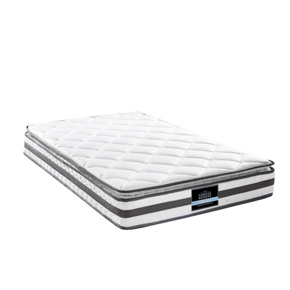 Mattress 21cm Thick – King Single Giselle Bedding Normay Bonnell Spring