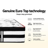 Mattress 34cm Thick – King Giselle Bedding Algarve Euro Top Pocket Spring