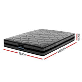 Mattress 22cm Thick – Queen Giselle Bedding Wendell Pocket Spring