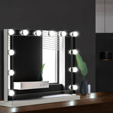 Makeup Mirror With Light 12 LED Bulbs |  58cm x 46cm.