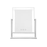 LED Makeup Mirror Hollywood Standing Mirror Tabletop Vanity White  25cm x 30 cm