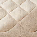 Mattress Topper 100% Wool Underlay Reversible Mat Pad Protector Queen Dreamz