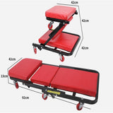 Mechanic Stool 2-in-1 Creeper and stool -Red