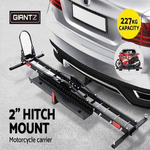 Motorcycle Carrier Tow Bar  2 x Arms | 2inch Hitch towbar 227kg