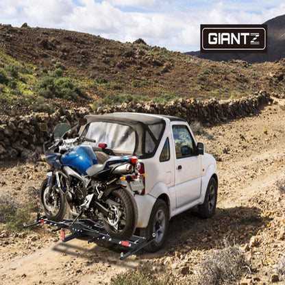 Motorcycle Carrier Tow Bar  2 x Arms | 2inch Hitch towbar 227kg