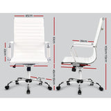 Artiss Gaming Office Chair Computer Desk Chairs Home Work Study White High Back