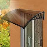 Window Door Awning Canopy Outdoor Patio Sun Shield Rain Cover 1M X 1.2M