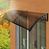 Window Door Awning Canopy Outdoor Patio Sun Shield Rain Cover 1 X 2.4M