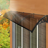 Window Door Awning Canopy Outdoor Patio Sun Shield Rain Cover 1M X 4M