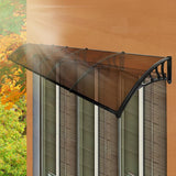 Window Door Awning Canopy Outdoor Patio Sun Shield Rain Cover 1M X 6M