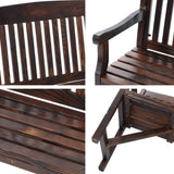 Wooden Garden Bench 3 Seater