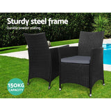 Outdoor Furniture Dining Chair Table Bistro Set Wicker Set