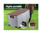 290L Outdoor Storage Box - Brown