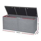 Outdoor Storage Box Bench Seat Garden Sheds Chest 490L