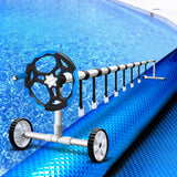 Aquabuddy 10x4M Pool Cover Roller Solar Blanket Swimming Pools Covers Bubble