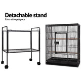 Bird Cage Pet Cages Aviary 144CM Large Travel Stand Budgie Parrot