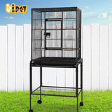 Bird Cage Pet Cages Aviary 144CM Large Travel Stand Budgie Parrot