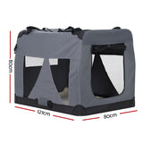i.Pet Pet Carrier Soft Crate Dog Cat Travel Portable Cage Kennel Foldable 4XL