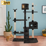 Cat Tree 170cm Trees Scratching Post Scratcher Tower Condo House Furniture Wood