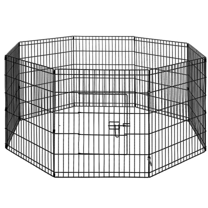 i.Pet 30" 8 Panel Pet Dog Playpen Puppy Exercise Cage Enclosure Play Pen Fence