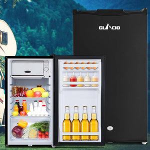Portable Fridge Freezer Glacio 95L-12V/24V/240V-Black