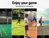 Everfit 3m Badminton Tennis Net Portable Volleyball Kit Adjustable Height