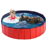 Pet Swimming Pool Dog Cat Animal Folding Bath Washing Portable Pond L