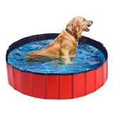 Pet Swimming Pool Dog Cat Animal Folding Bath Washing Portable Pond M