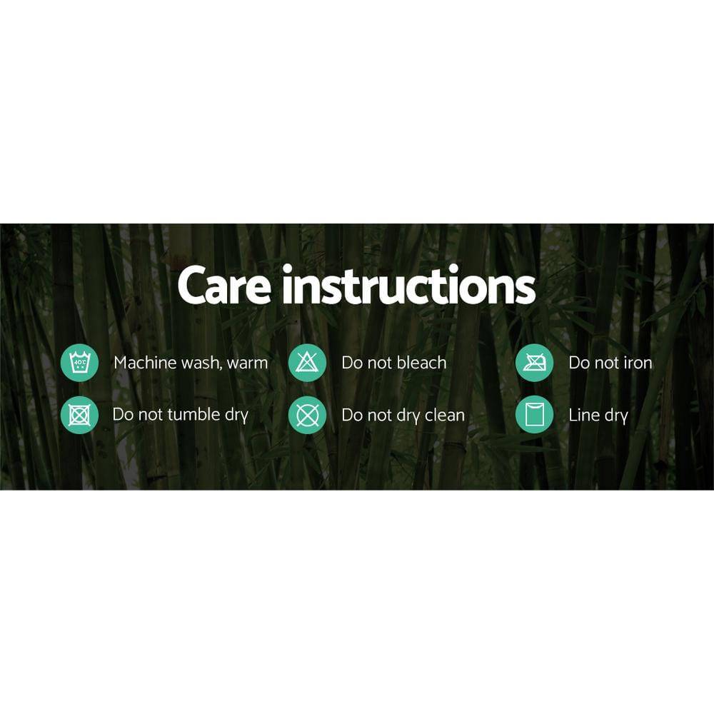 Giselle Bedding Microfiber Microfibre Bamboo Quilt Winter Duvet Doona Queen