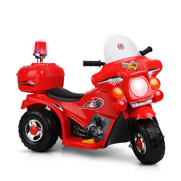 Kids Ride On Motorbike Motorcycle Car Red