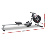 Rowing Machine Air Resistance 8 x Levels-Everfit