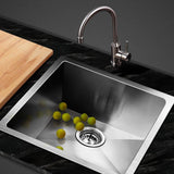 Laundry Sink 440 x 440mm | Cefito Stainless Steel Silver