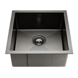 Laundry Sink 440 x 440mm | Cefito Stainless Steel Black