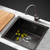 Laundry Sink 510 x 450mm | Cefito Stainless Steel Black