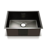 Laundry Sink 600 x 450mm | Cefito Stainless Steel  Black