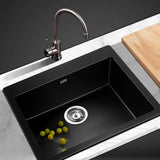 Kitchen Sink Granite 570 x 500MM | Cefito Stone Black