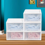 Storage Drawers Set Cabinet Tool Organiser Box  Drawer Plastic Stackable