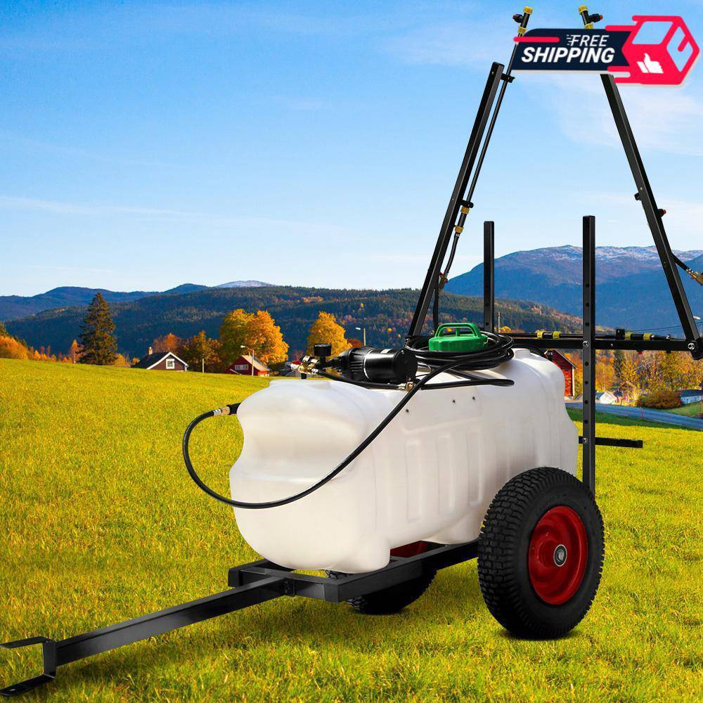Giantz Weed Sprayer 100L Trailer 3M Boom Garden Spray